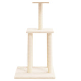 Vidaxl Cat Furniture z Sisal Scratosing Posts 85,5 cm kremowe