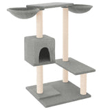 Vidaxl Cat Furniture with Stocking Posts 82 cm světle šedá