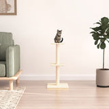 Vidaxl Cat Furniture avec Sisal Scratch Posts 73 cm Crème -Colored