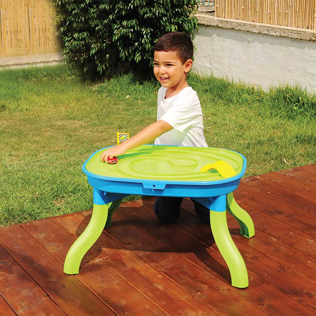 Clinau de sable Vidaxl pour les enfants 3 en-15 67,5x52x38 cm en polypropène