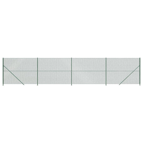 VidaXL Gaashek met flens 1,6x10 m groen