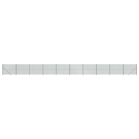 VidaXL Gaashek met flens 1,6x25 m groen