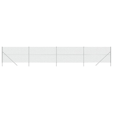 VidaXL Gaashek 1,4x10 m zilverkleurig