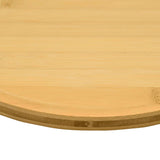 Piastre per pizza Vidaxl 4 pezzi Ø32x1,5 cm Bamboo