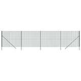 Vidaxl Wire Mesh Fet 2.2x10 M Galvaniseret stålgrøn