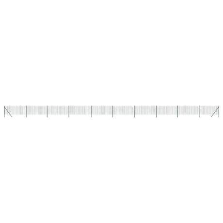 VidaXL Draadgaashek 0,8x25 m gegalvaniseerd staal groen