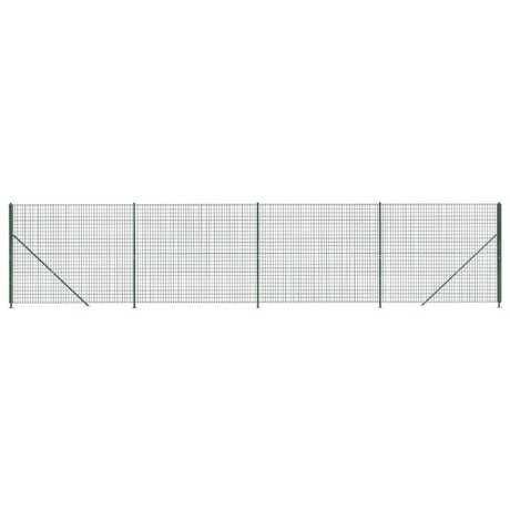 VidaXL Draadgaashek met flens 2,2x10 m groen