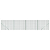 VidaXL Draadgaashek met flens 1,6x10 m groen