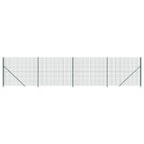 Vidaxl Wire Mesh FET med fläns 2.2x10 M Green