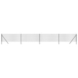 Vidaxl Mesh Mesh FET 1.1x10 M de acero galvanizado antracita