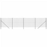 Vidaxl Wire Mesh Fet 1,8x10 M Galvaniserad stål Anthracite -färgad