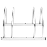 Vidaxl Rack para bicicletas para 2 bicicletas de acero galvanizado