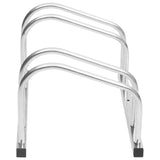 Vidaxl Rack para bicicletas para 2 bicicletas de acero galvanizado