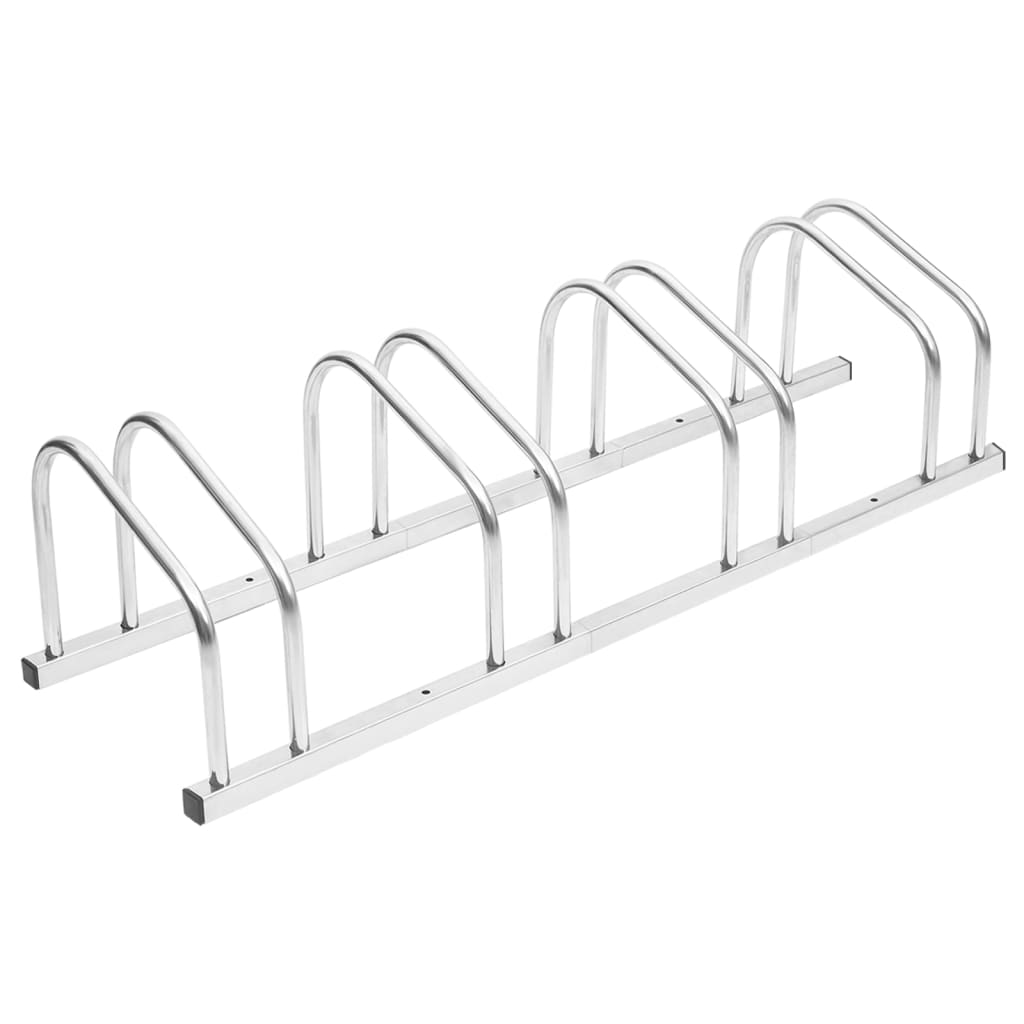 Vidaxl Rack para bicicletas para 4 bicicletas de acero galvanizado