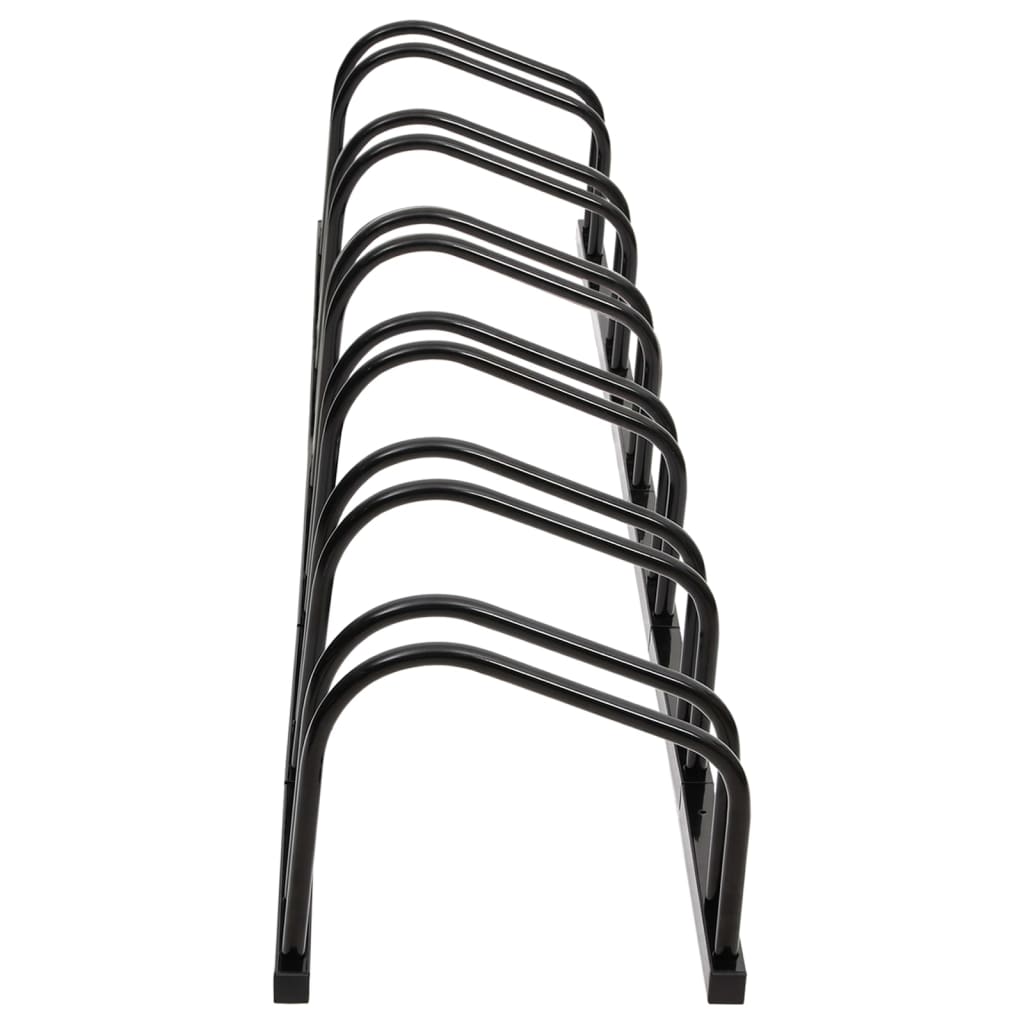 Vidaxl Rack de bicicleta para 6 bicicletas de acero negro