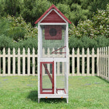 Vidaxl Aviary 60x58.5x160 cm pino solido