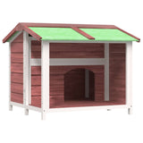 Vidaxl dog loft 96x87x80.5 cm solid pine mugger -colored