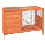 Vidaxl Rabbit Hutch 103x44x69,5 cm Pince Solido marrone