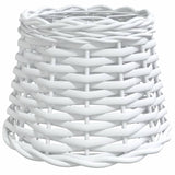 VidaXL Ceiling lampshade Ø20x15 cm Wicker white