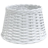 Vidaxl Ceiling lampshade Ø38x23 cm Wicker white