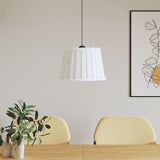 Vidaxl Ceiling lampshade Ø40x26 cm Wicker white