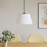 Vidaxl Ceiling lampshade Ø50x30 cm Wicker white