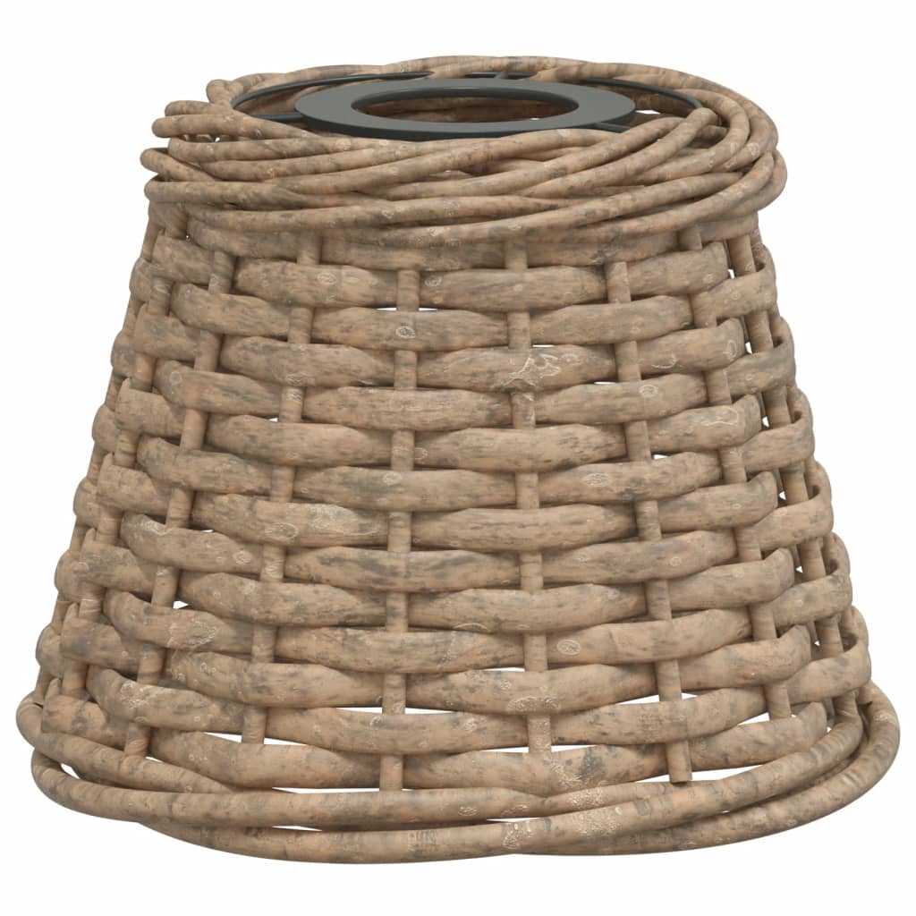 Vidaxl Ceiling lampshade Ø15x12 cm Wicker Brown