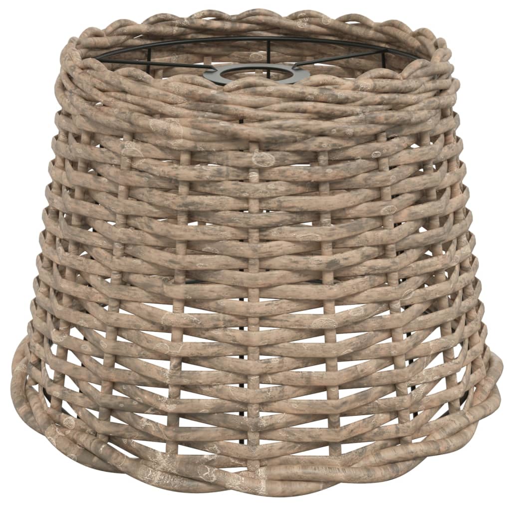 Vidaxl Ceiling lampshade Ø30x20 cm Wicker Brown