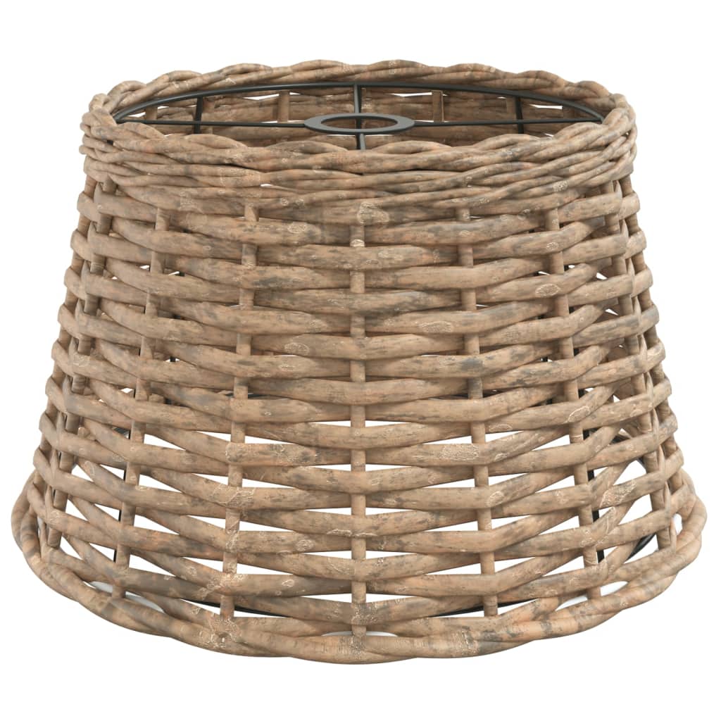 Vidaxl Ceiling lampshade Ø38x23 cm Wicker Brown