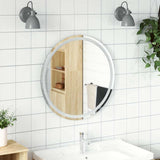 Vidaxl Bathroom Mirror LED around 70 cm