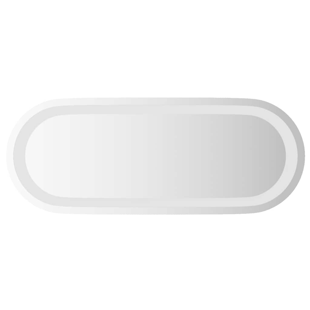 Vidaxl Mirror de baño LED 50x20 cm ovalado