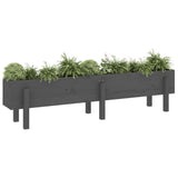 De Vidaxl Planter huet 160x30x38 cm feste Péiere gro