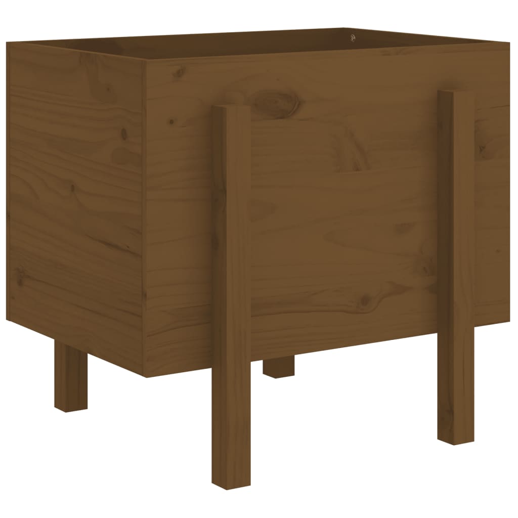 Vidaxl 810552 Planter 62x50x57 cm Solid Pine Honey Brown