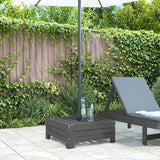 Vidaxl Parasol Footing Solid Pine Grey