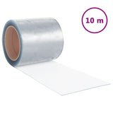 VidaXL Deurgordijn 200x1,6 mm 10 m PVC transparant