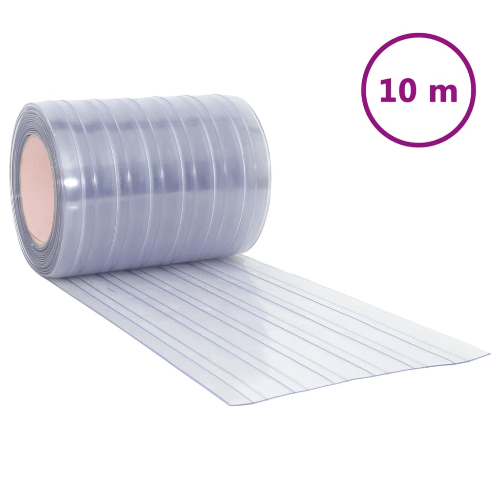 Tervato della porta Vidaxl 300x2,6 mm 10 m PVC trasparente