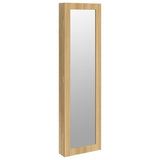 Vidaxl jewelry cupboard with mirror wall -mounted 30x8.5x106 cm