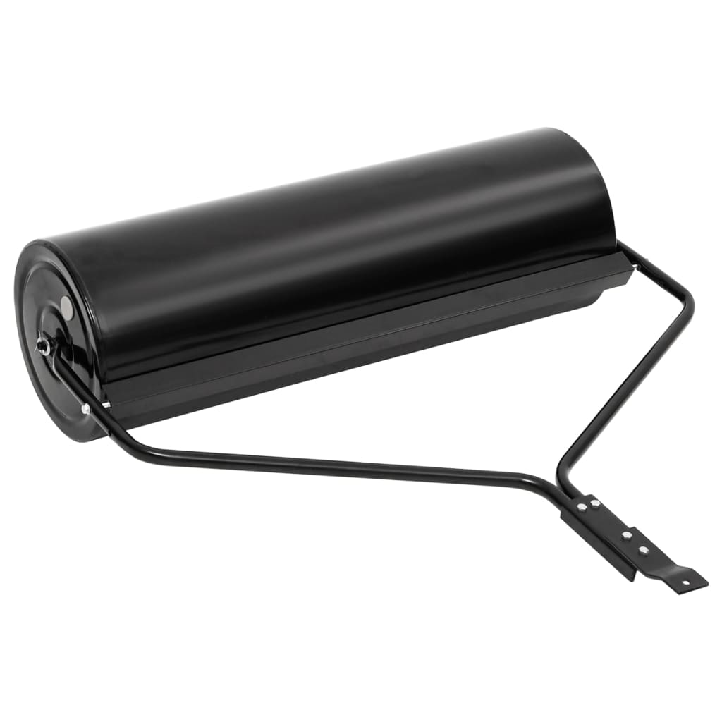 Vidaxl Gazonroller 63 L de hierro negro