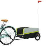 BIDAXL BICYCLE TRAILER 45 kg järnsvart och grönt