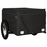 Vidaxl Bicycle Trailer 45 kg Iron Black