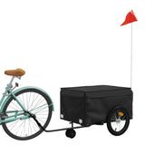 BIDAXL Cykel trailer 45 kg järnsvart