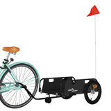 BIDAXL BICYCLE TRAILER Oxford Fabric and Iron Black