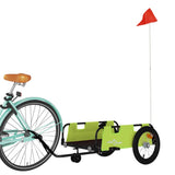 BIDAXL BICYCLE TRAILER Oxford Fabric and Iron Green