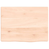 VidaXL Wastafelblad 40x30x2 cm onbehandeld massief hout