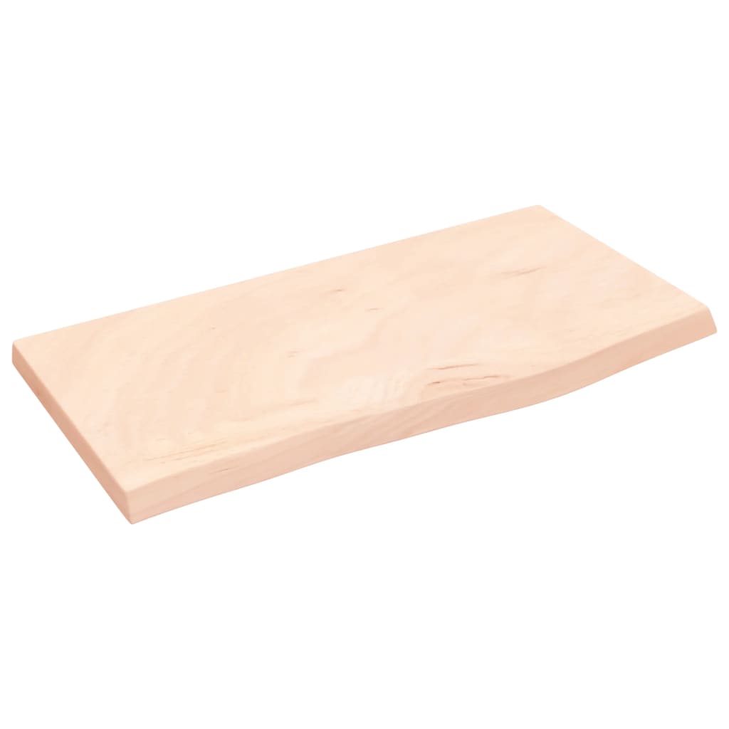 Vidaxl Washbasin Sheet 60x30x2 cm Legno massiccio non trattato