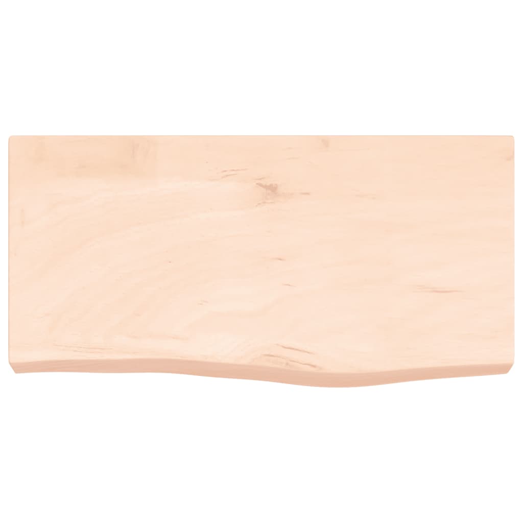 VIDAXL SCHEDA DI BASHBASIN 60X30X (2-6) CM non trattato in legno massiccio