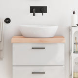 Vidaxl Washbasin Sheet 60x30x (2-6) CM Madera sólida no tratada