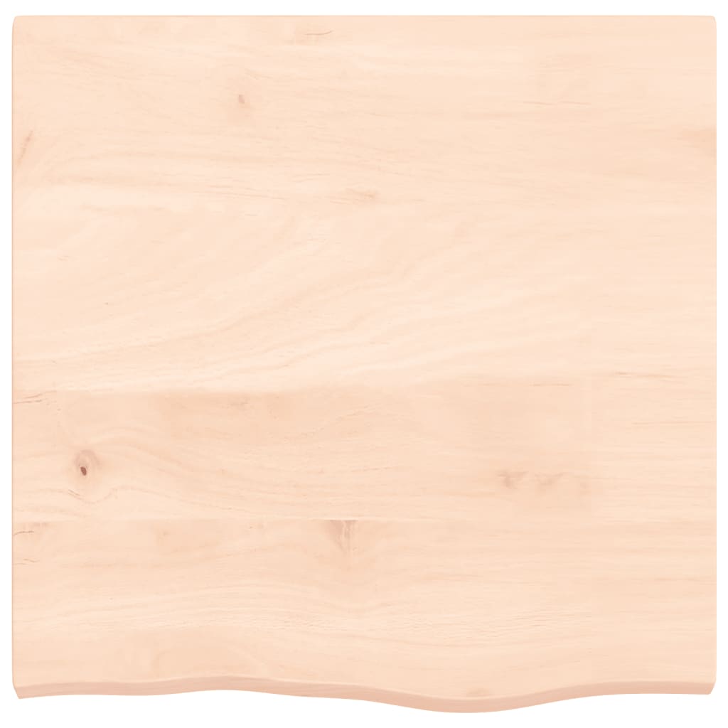 Vidaxl wastbasin Blat 60x60x (2-4) cm onbehandelten Holz