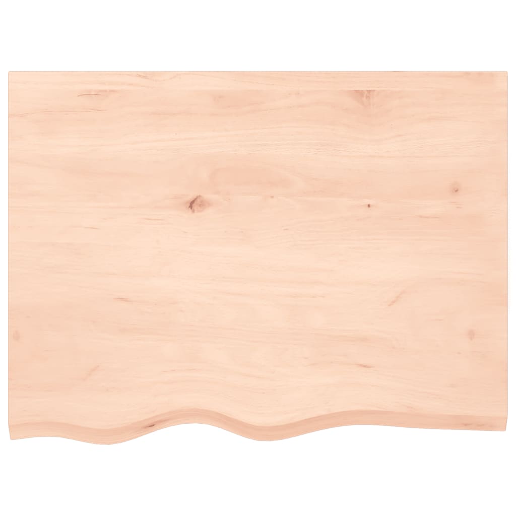 Vidaxl Washbasin Blade 80x60x (2-4) cm onbehandelten Holz