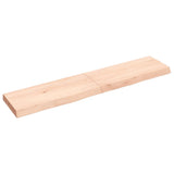 VIDAXL WASHBAIN-Blatt 140x30x (2-6) cm unbehandeltes festes Holz